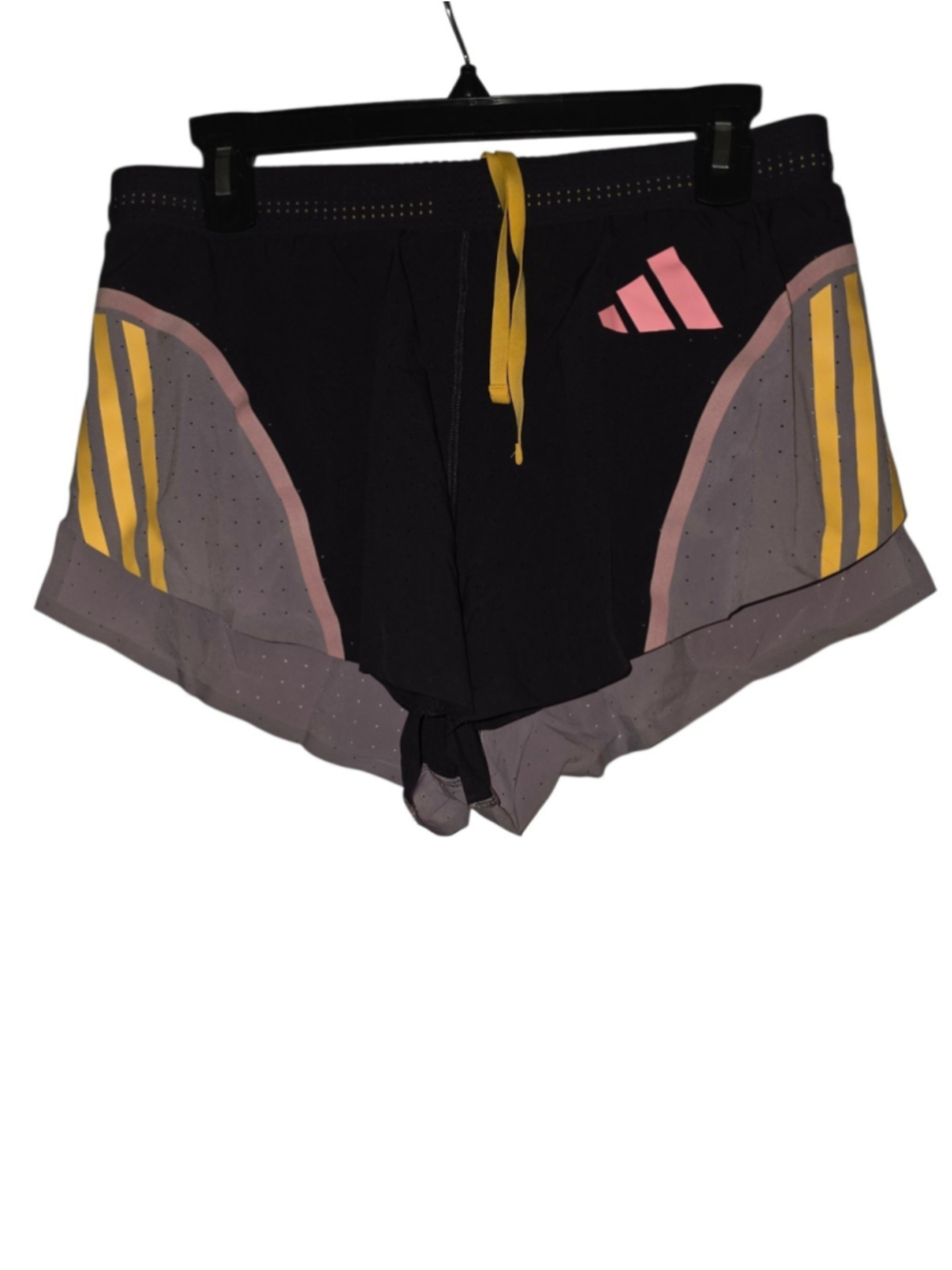 Adidas Adizero Pro Elite Promo Shorts 2” Womens Sz S Split Lined Purple IN1187